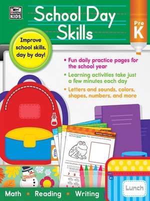 cover image of School Day Skills, Grade PK